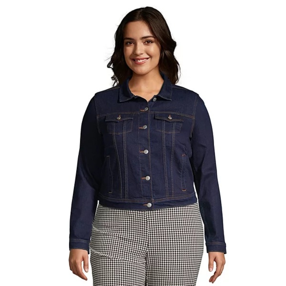 L 14/16 Land’s End Denim Trucker Jacket